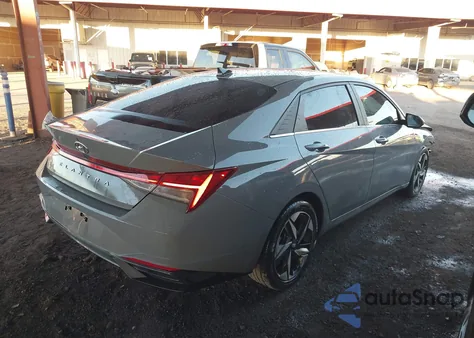 2022 Hyundai Elantra Sel from USA, damaged, VIN KMHLN4AGXNU342410